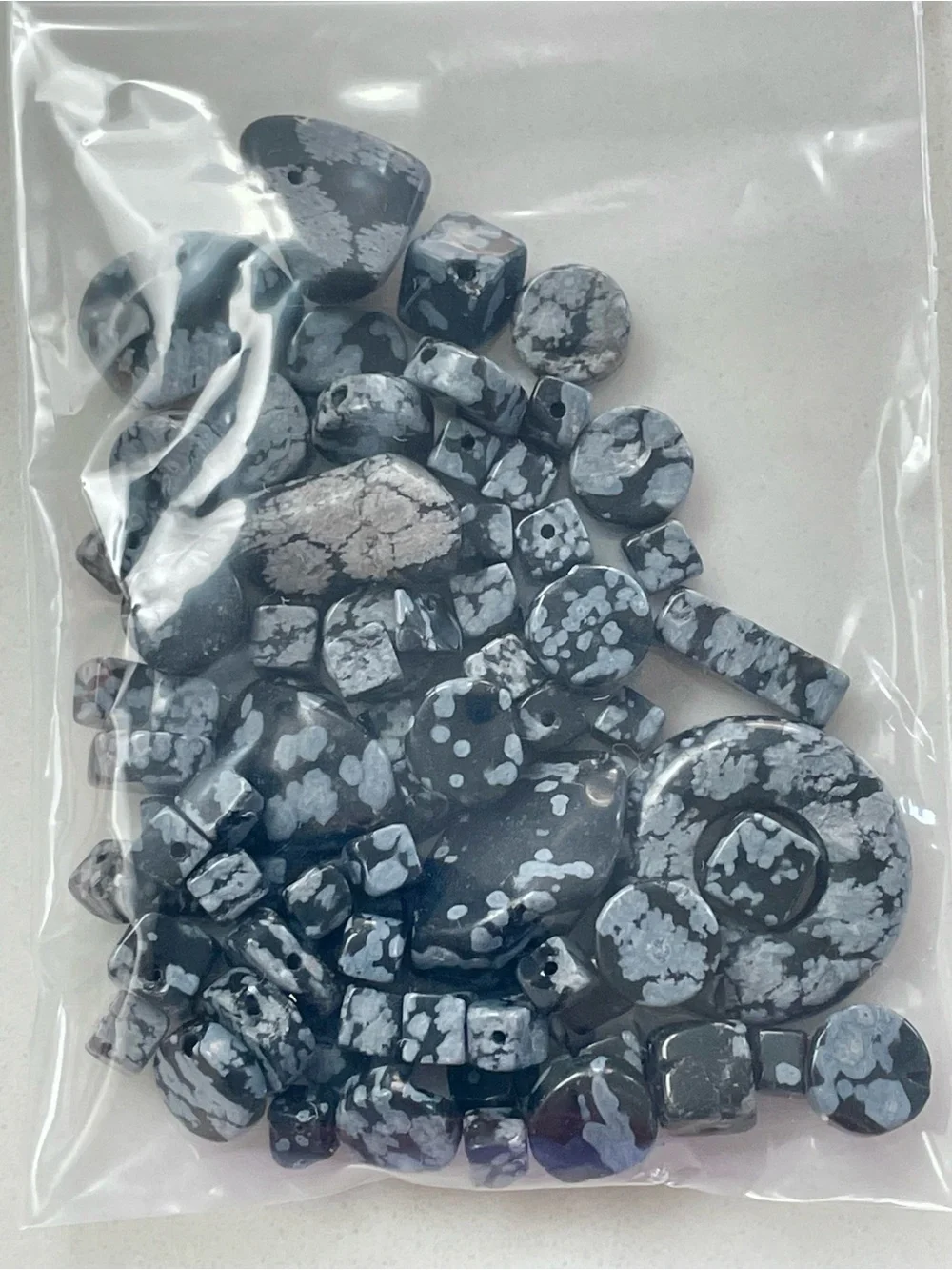 LOT of Natural Stones Beads for Jewelry Making (1lb 10oz)